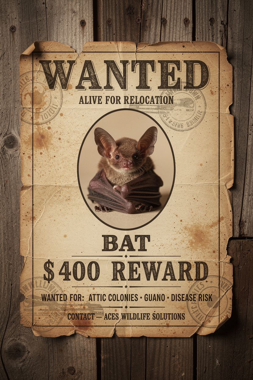 Bat wanted poster